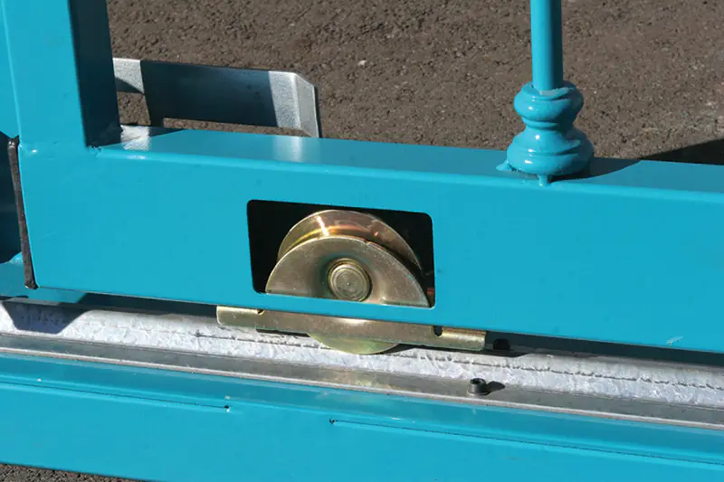 application of Wheel for Sliding Gates Round Groove