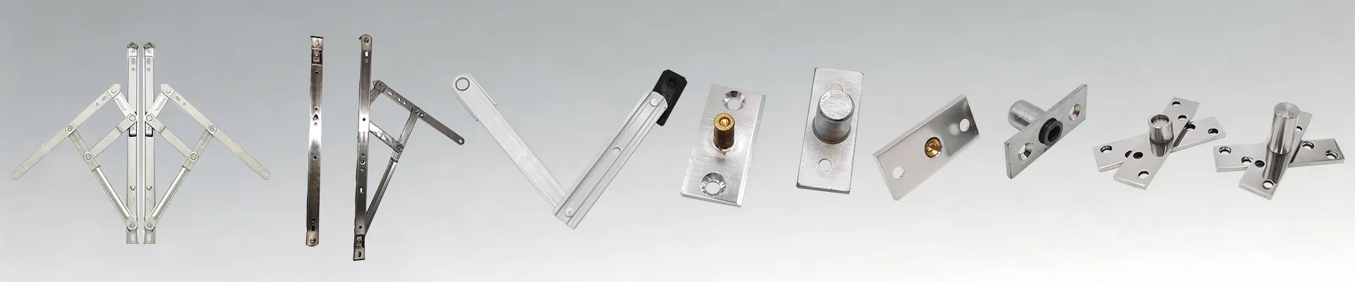 Smooth Window Opening with Stable Support for Casement Window Systems