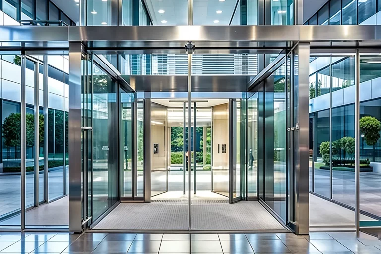 Commercial Office Glass Door System – Singapore