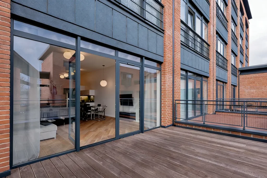 Luxury Apartment Glass Door Project – Canada