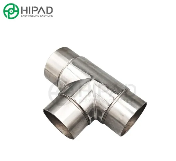 Stainless Steel Handrail Fittings for Architectural Railing Systems