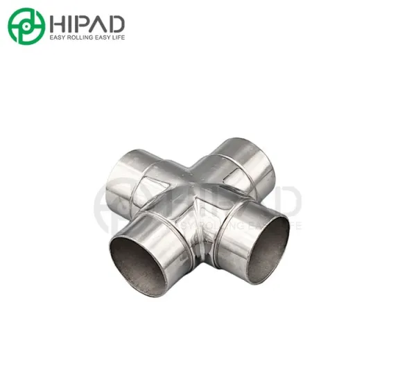 Stainless Steel Handrail Fittings for Architectural Railing Systems