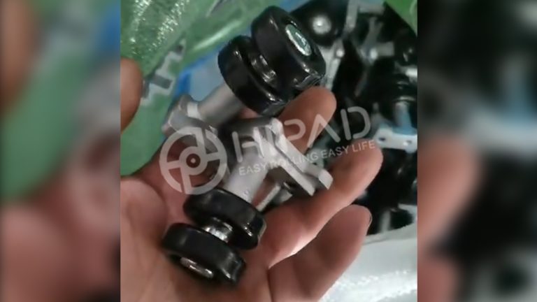  Double black wheel rollers, checked closely from the package. 