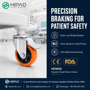 Patient safety starts from every detail — even the caster wheel. 3 Patient safety starts from every detail — even the caster wheel.