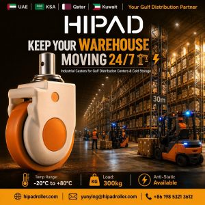 Keep your warehouse moving 24/7 with reliable industrial casters. 3 Keep your warehouse moving 24/7 with reliable industrial casters.