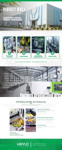Behind every smooth-spinning fidget ball is a complete production process. 3 Behind every smooth-spinning fidget ball is a complete production process.